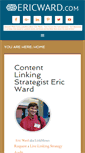 Mobile Screenshot of ericward.com